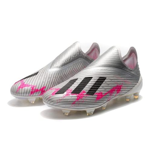 Adidas X 19+ FG - Zilver Zwart Roze_4.jpg